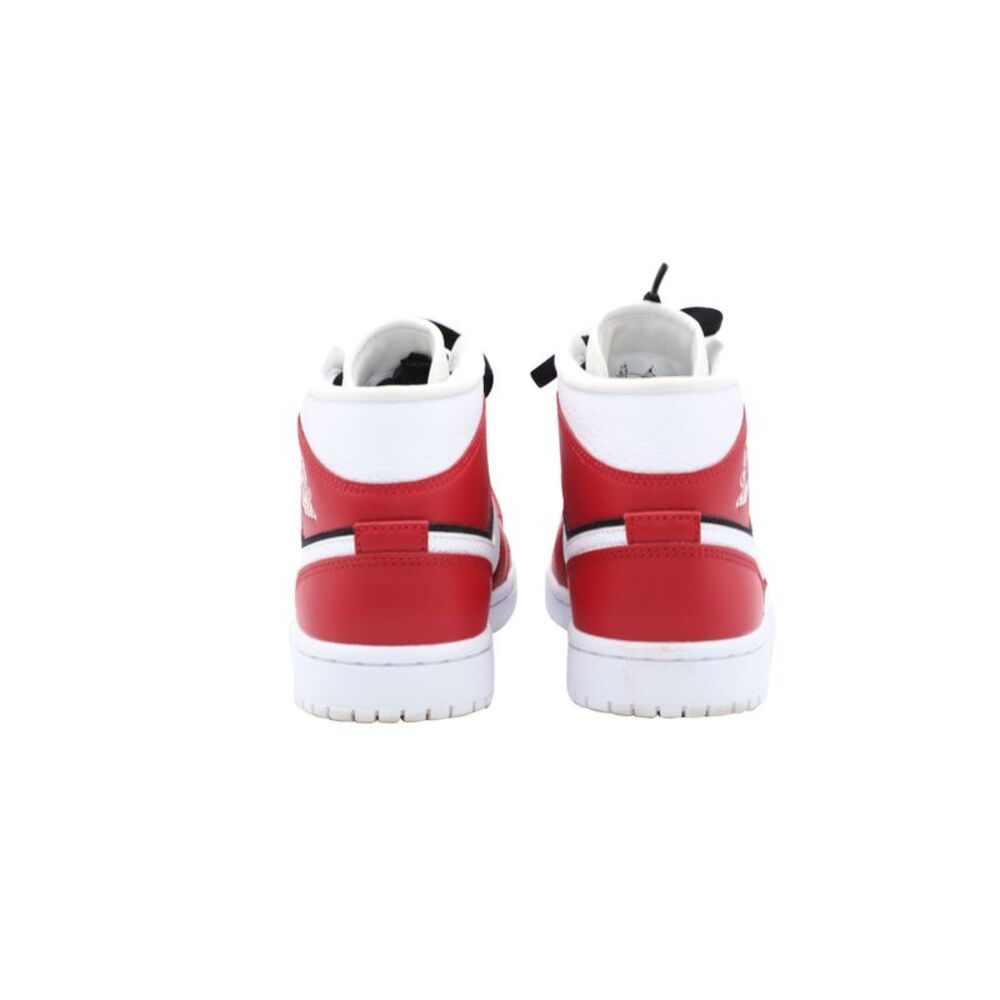 Pre Loved Nike Vintage Air Jordan 1 Mid Bred Basketball Shoe Women Low Top - Picture 4 of 6
